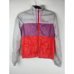 Cotopaxi Women's Colorblock Jacket - Red, Purple, Gray